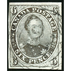 canada stamp 5a hrh prince albert 6d 1855 u vf 001
