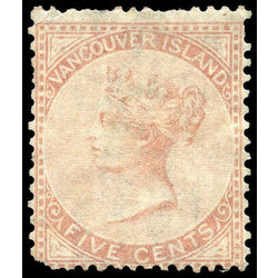 british columbia vancouver island stamp 5 queen victoria 5 1865 m f 005