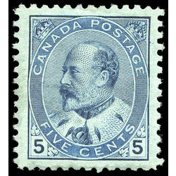 canada stamp 91 edward vii 5 1903 m vf 002