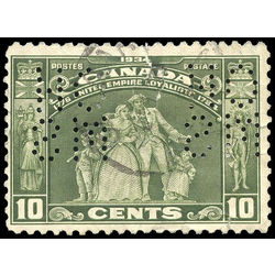 canada stamp o official oa209 loyalists 10 1933