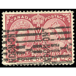 canada stamp 61 queen victoria diamond jubilee 1 1897 U DEF 003