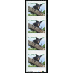 canada stamp 2607 black bear 1 85 2013 m vfnh strip 4
