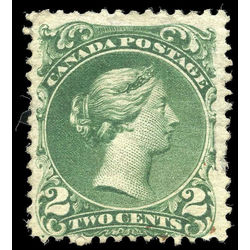 canada stamp 24b queen victoria 2 1868 m f 001