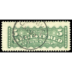 canada stamp f registration f2 registered stamp 5 1875 u vf 005