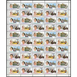 canada stamp 882a canadian feminists 1981 m pane bl