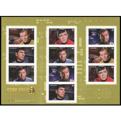 canada stamp 2921a star trek 2016