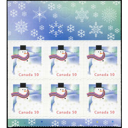 canada stamp 2124ai snowman 2005