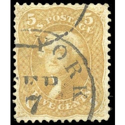 us stamp postage issues 67 jefferson 5 1861 u 001