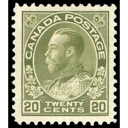 canada stamp 119iv king george v 20 1925 m vf 001