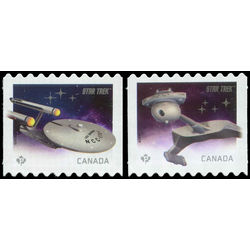 canada stamp 2913i 4ii star trek 2016