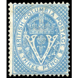 british columbia vancouver island stamp 7 seal of british columbia 3d 1865 m fog 006