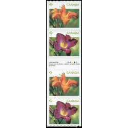 canada stamp 2528i flower orange and purple 2012