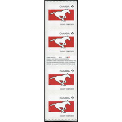 canada stamp 2561i calgary stampeders 2012