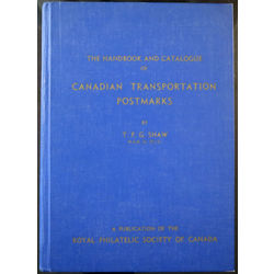 the handbook and catalogue of transportation postmarks by shaw 1963 used