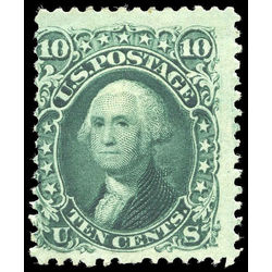 us stamp postage issues 68a washington 1 1861 m 001