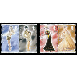 gibraltar stamp 735 8 fashion designs 1997
