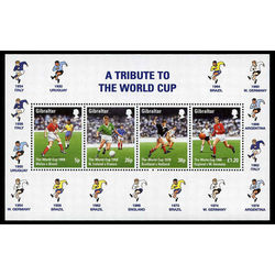 gibraltar stamp 749a world cup 1998