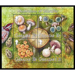 gibraltar stamp 953a mushrooms 2003