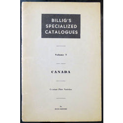 billig s specialized catalogue canada volume 7 by hans reiche used