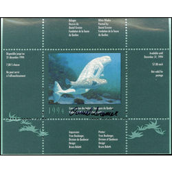 quebec wildlife habitat conservation stamp qw07d belugas by daniel grenier 7 1994
