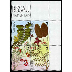 guinea bissau stamp 933 flowers 1992