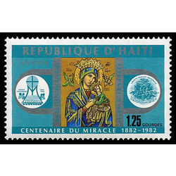 haiti stamp 766 patroness of haiti 1983