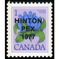canada stamp 705v bottle gentian 1 1977