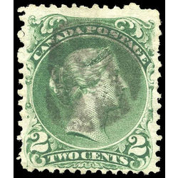 canada stamp 24b queen victoria 2 1868 u vg 002