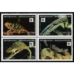 madagascar stamp 1404 world wildlife fund 1999