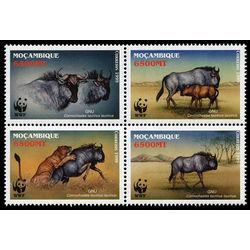 mozambique stamp 1145 world wildlife fund 1991