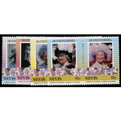 nevis stamp 427 30 queen mother 1985