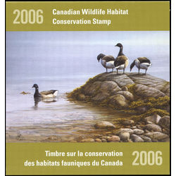 canadian wildlife habitat conservation stamp fwh22 brant goose 8 50 2006
