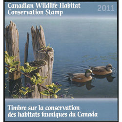 canadian wildlife habitat conservation stamp fwh28d american wigeon 8 50 2011