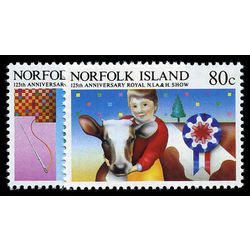 norfolk island stamp 371 2 agricultural horticultural 1985