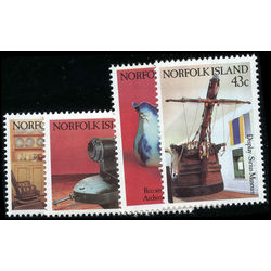 norfolk island stamp 504 7 museum displays 1991