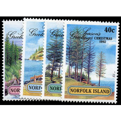 norfolk island stamp 529 32 christmas 1992
