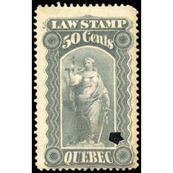 canada revenue stamp ql36 law stamps 50 1893