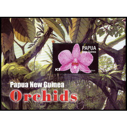 papouasie nouvelle guinee stamp 1125 orchids 2004