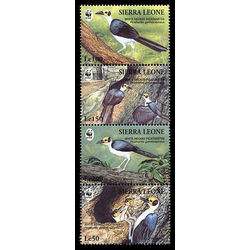 sierra leone stamp 1738 world wildlife fund 1994