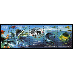 tonga stamp 1053 fishes 2001