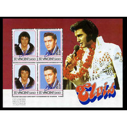 st vincent stamp 881 elvis 1985