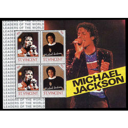 st vincent stamp 899 michael jackson 1985