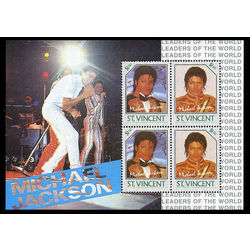st vincent stamp 900 michael jackson 1985