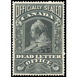 Canada stamp o official ox3 officially sealed victoria on white paper 1907 m vfnh 001