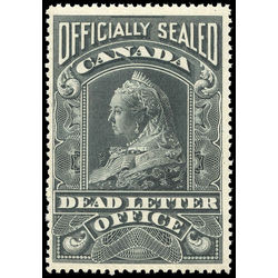 canada stamp o official ox3 officially sealed victoria on white paper 1907 M F TO VFNH 003
