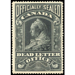 Canada stamp o official ox3 officially sealed victoria on white paper 1907 m fnh 005