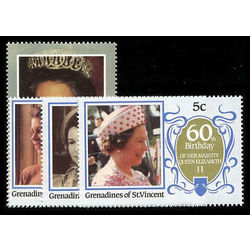 grenadines of st vincent stamp 514 7 queen elizabeth ii 1986