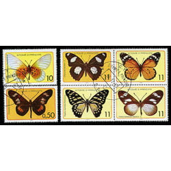 sao tome principe stamp 501 504 5 butterflies inc 1979