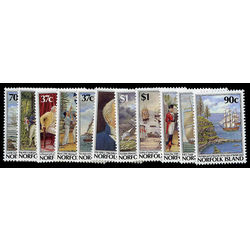 norfolk island stamp 426 36 bicentennial norfolk island 1987
