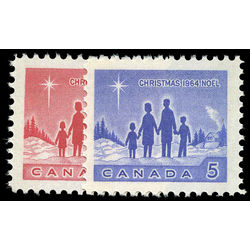 canada stamp 434p 435p christmas star of bethlehem 1964